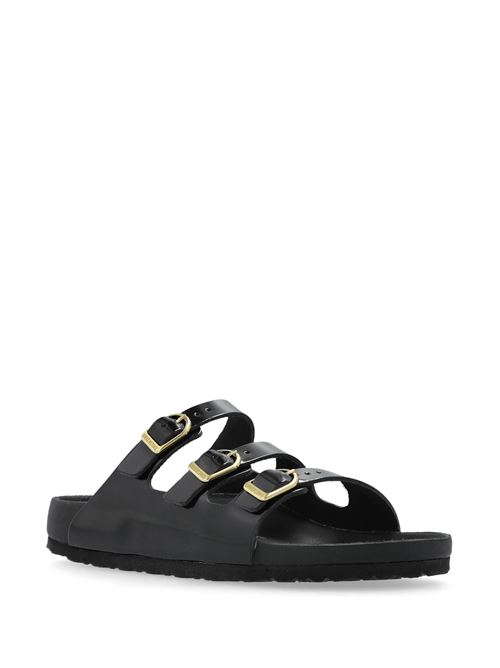 Sandali slides con fibbia BIRKENSTOCK | 1029385SHINE BLACK